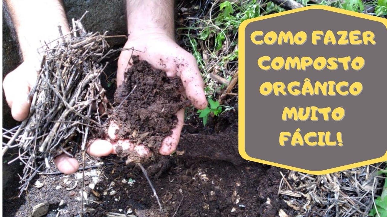 O Jeito Mais Fácil de Fazer Composto Orgânico