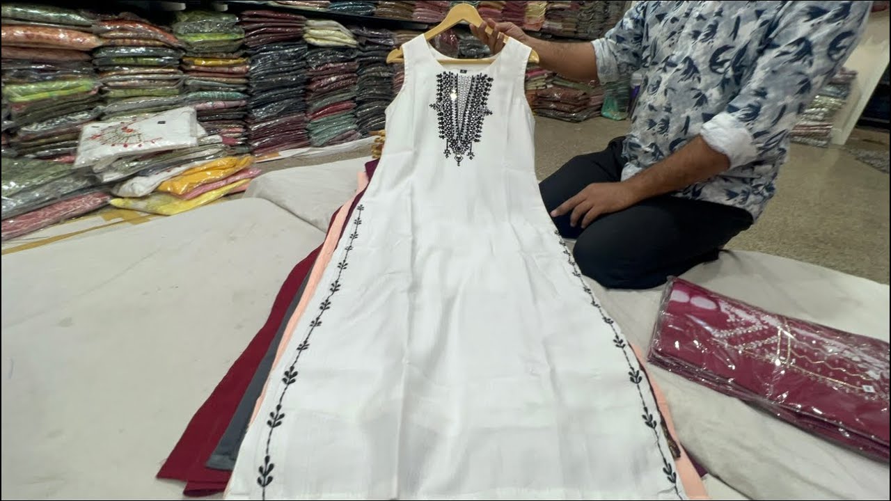 Chickpet Bangalore wholesale Boutique style Kurtis & kurti sets||Courier available