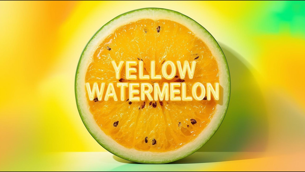 Yellow Watermelon: The Sweet Golden Watermelon That’s Older, Healthier, and Better Than the Red One