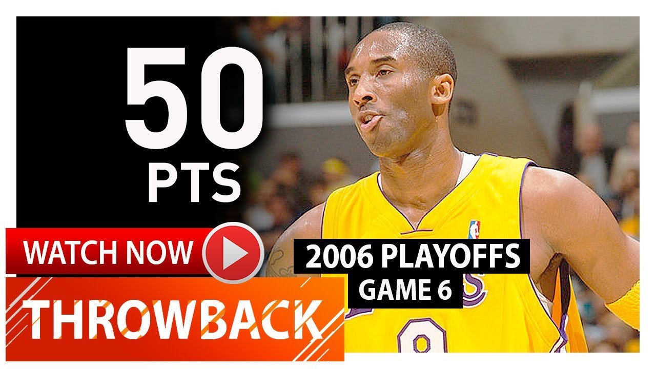 Throwback: Kobe Bryant Game 6 Highlights vs Suns (2006 Playoffs) - 50 Pts, 8 Reb, Best HD Quality!