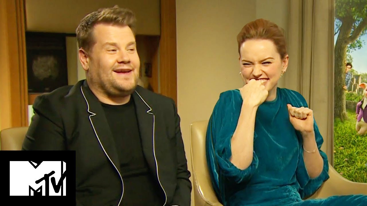 James Corden And Daisy Ridley&rsquo;s FUNNIEST 'Peter Rabbit&rsquo; Moments & Bloopers | MTV Movies