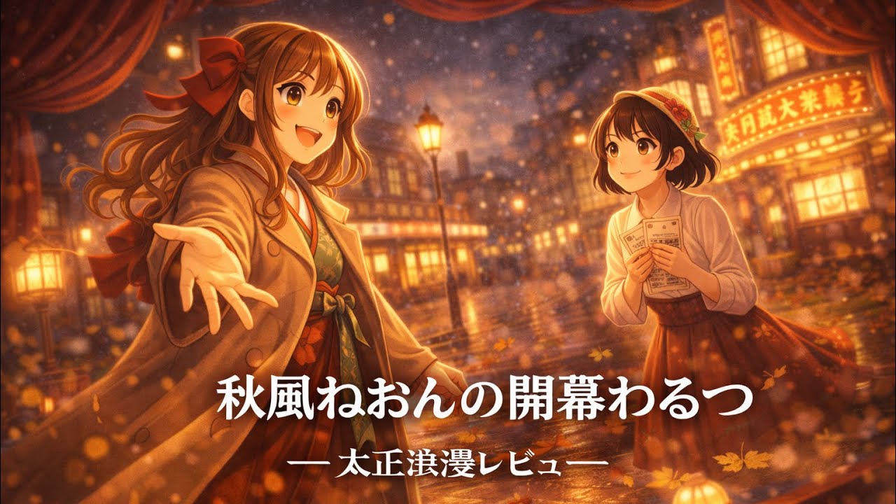 秋風ねおんの開幕わるつ【AI華劇団 TAISHO ROMAN REVUE Sriese】