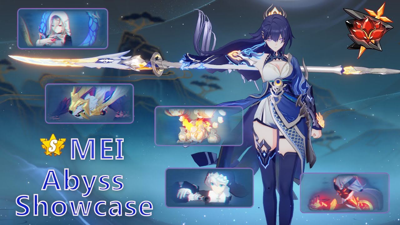 S0 Mei Dominates Abyss - Gameplay Showcase 545D | Honkai Impact 8.7 v3 Beta