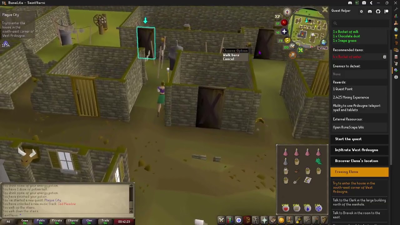 Старая школа RuneScape! - Plague City