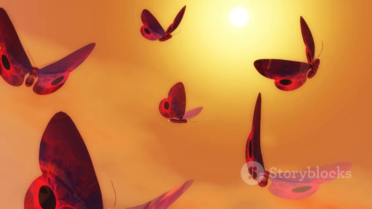 1000 Butterflies Around the World - Made with AI