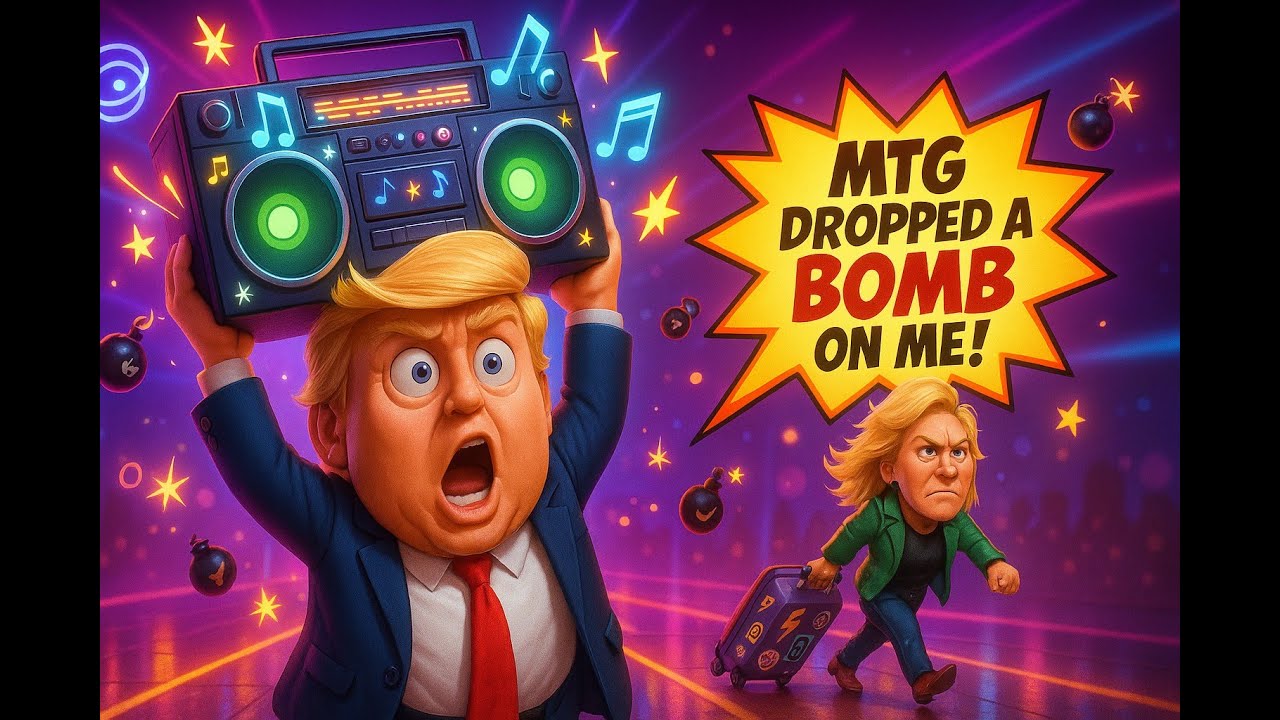 MTG Drops a BOMB on Trump! 🔥 | Political Parody Song
