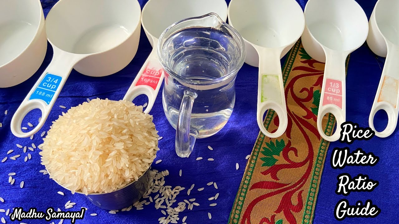 Rice Water Ratio for Cooker Rice method/For Old Rice/New Rice/Basmathi