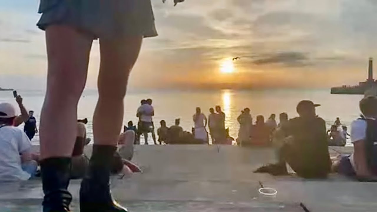 Summer Solstice Sunset Live from Margate 21-06-2025