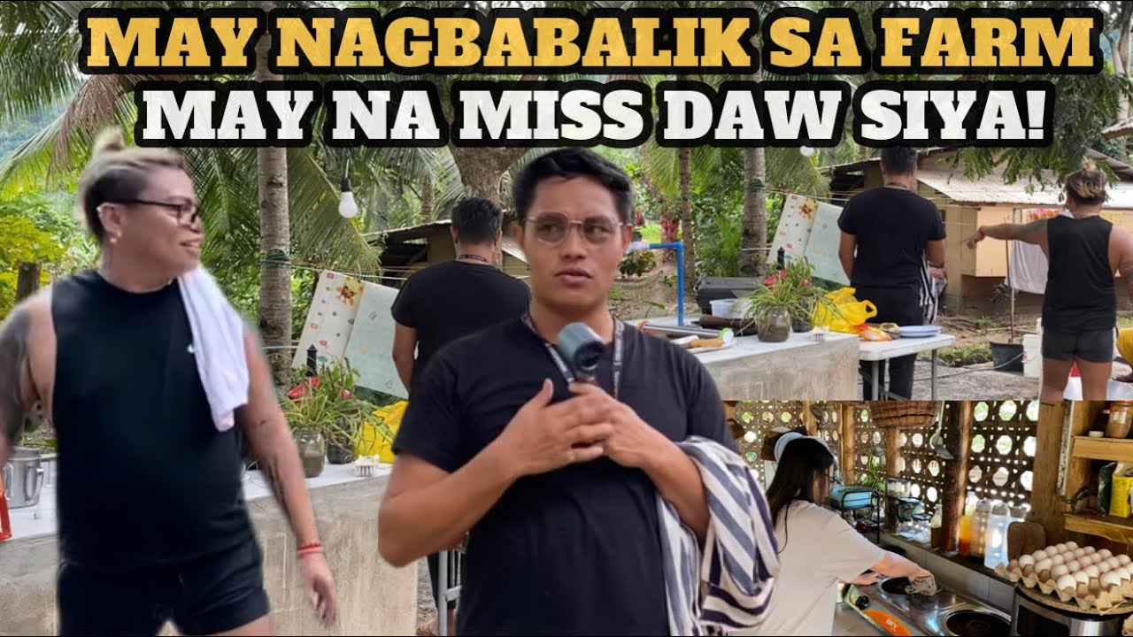 MAY NAGBABALIK SA HINAGUAN FARM!! | MAY NA MISS DAW SIYA! @SimplyAmory 
