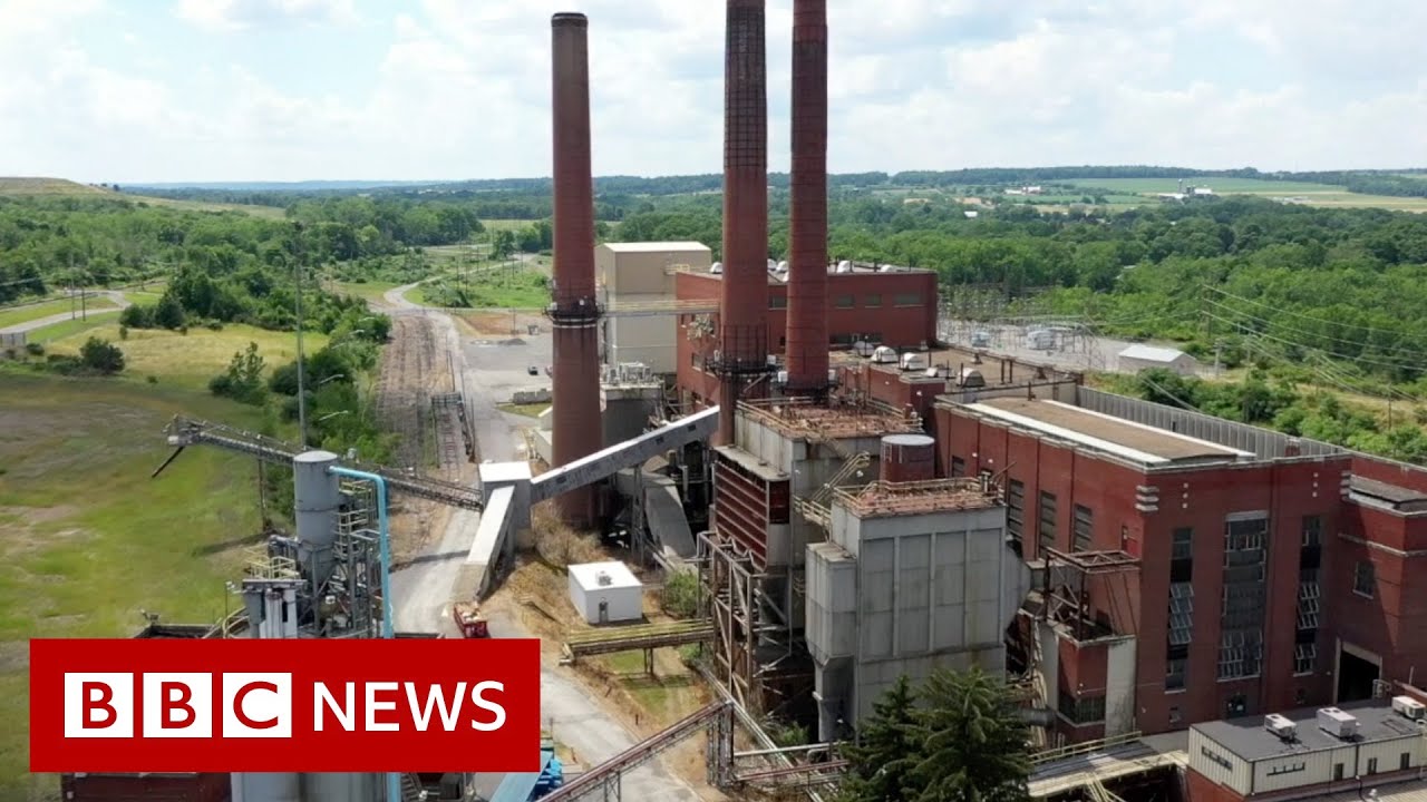 Inside the bitcoin mine with its own power plant - BBC News
