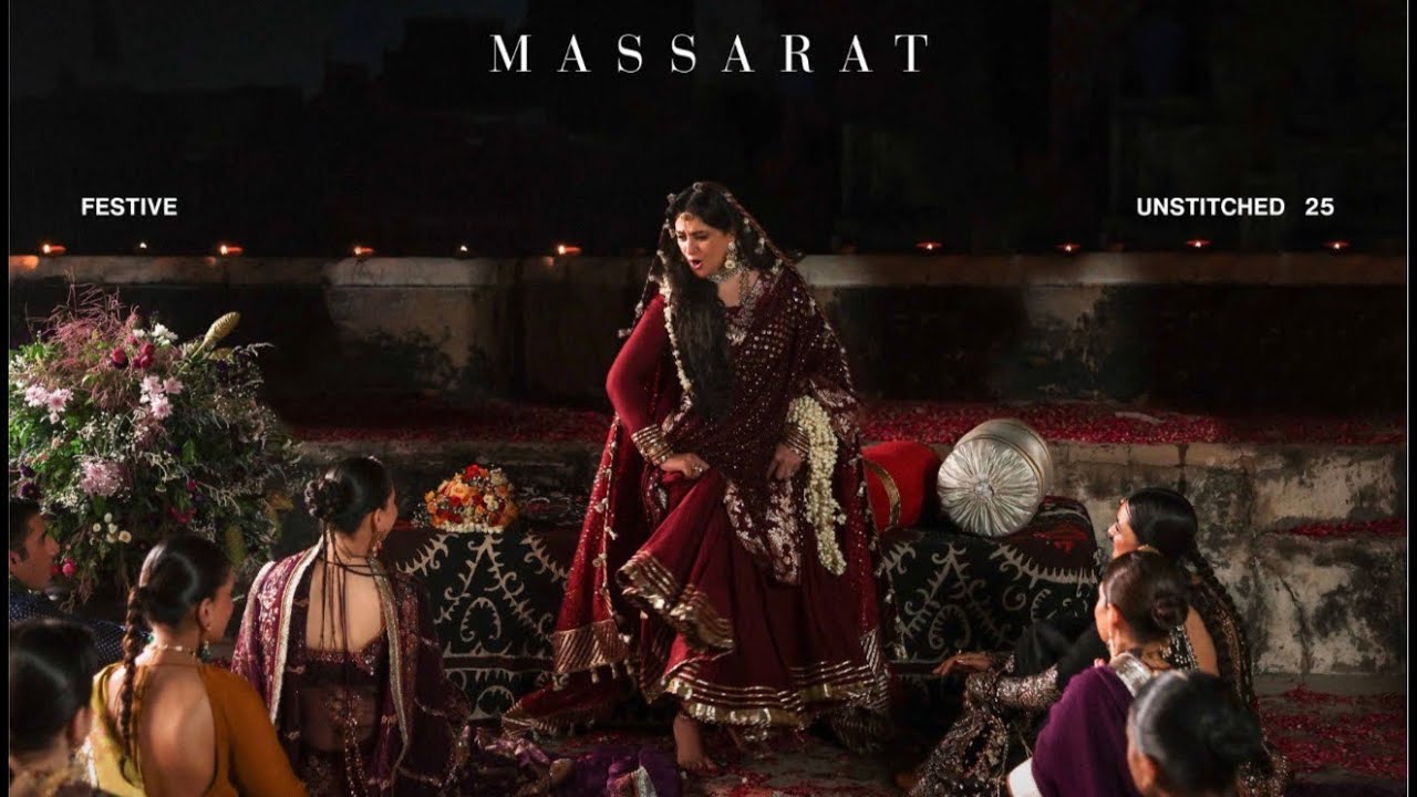 Hussain Rehar Massarat Festive Collection 2025. WhatsApp +91-9172476424