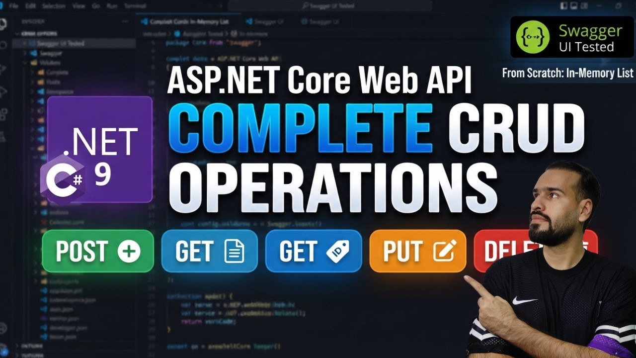 ASP.NET Core Web API CRUD Tutorial | Build a Task Management API #3