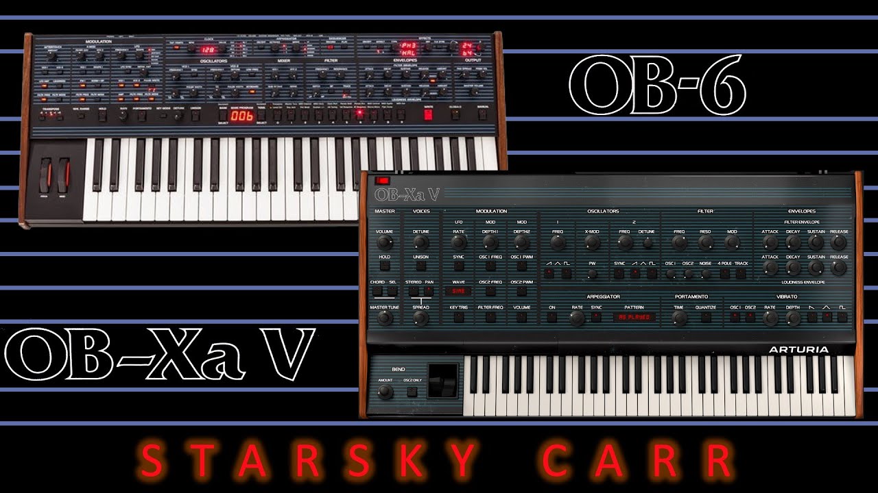 Arturia OB XA V и OB-6: похожи ли они?