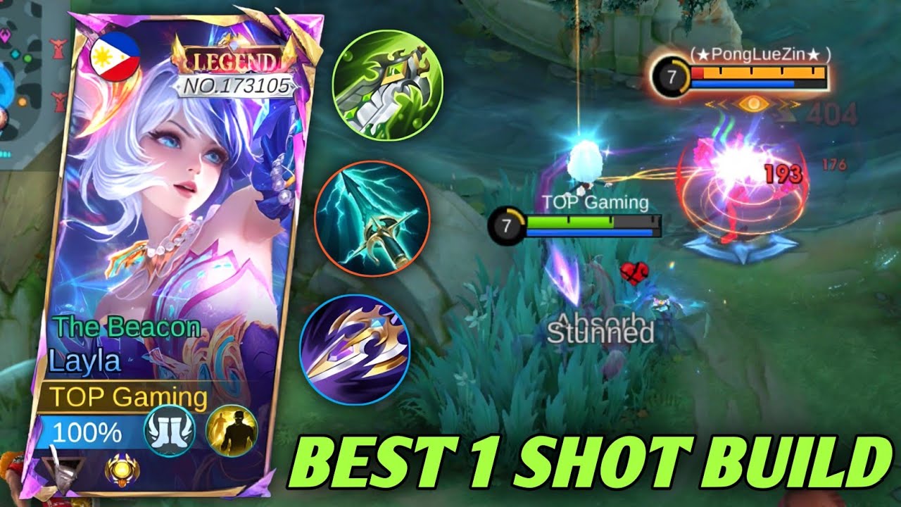 I FINALLY FOUND THE BEST BUILD FOR LAYLA 2025! (Build & Emblem!) - Mobile Legends