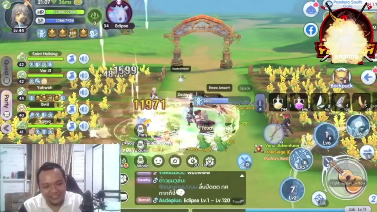 Ragnarok X Next Generation Frenetic Land - Valkyrie Server Montage!
