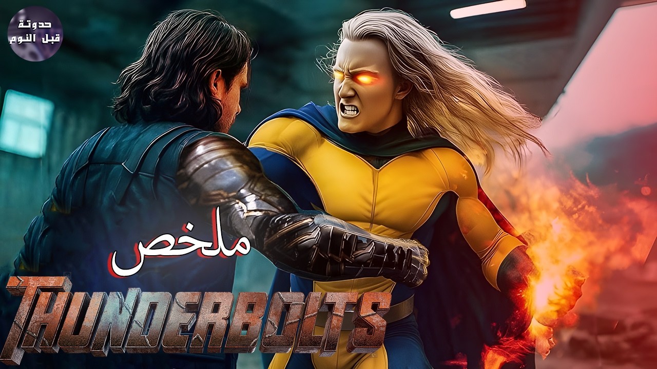 فريق الثاندربولتس ضد سينتري☀️ اقوى بطل خارق في عالم مارفل 🔴🔥- ملخص فيلم Thunderbolts🔥