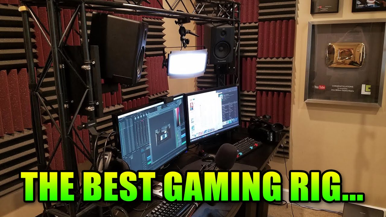 The Best PC Gaming Setup Ever - literally.. | Truss System