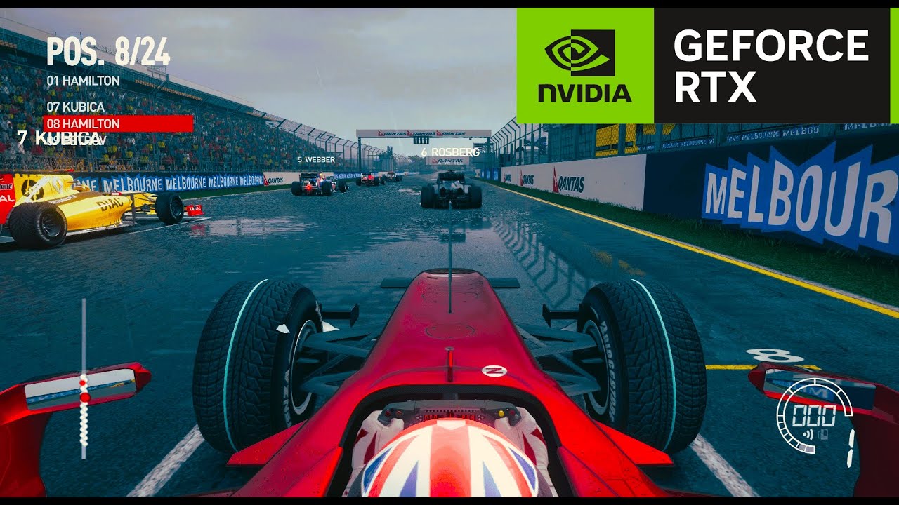F1 2010 - Lewis Hamilton Ferrari Career Mode Part 2 - (Australia) | Legendary Difficulty