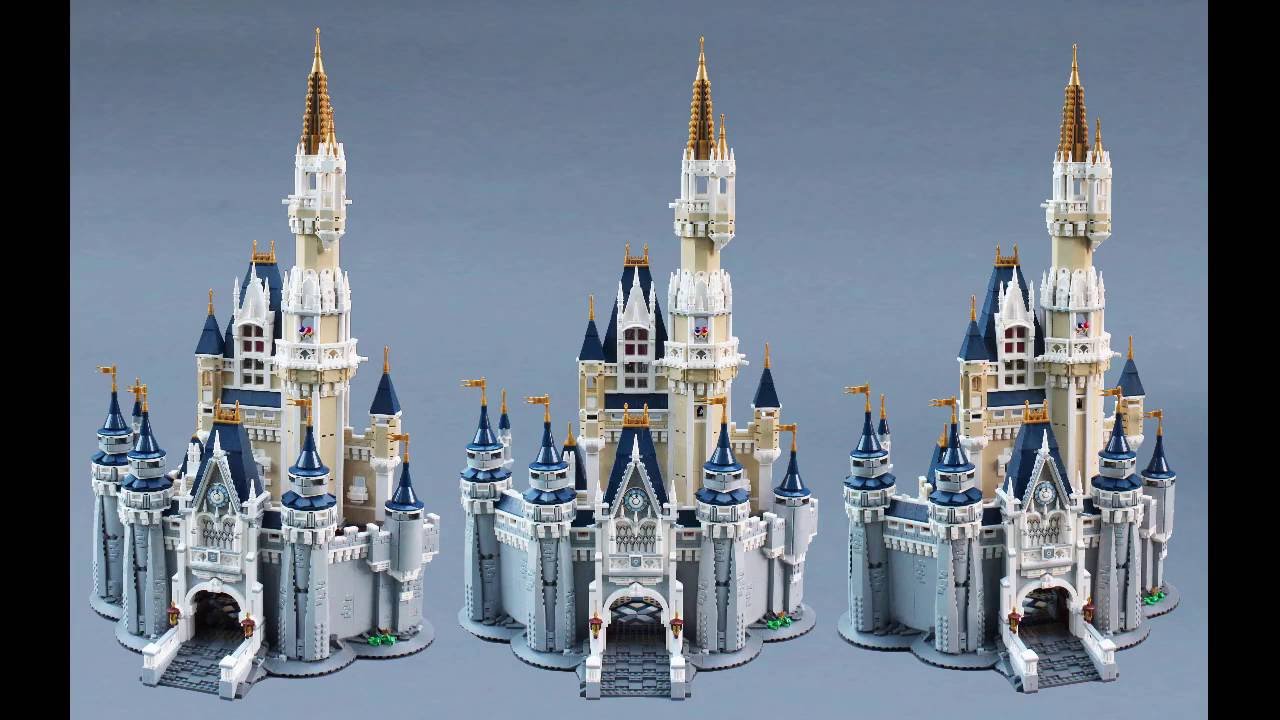 LEGO Disney Castle Speed Build and Pictures