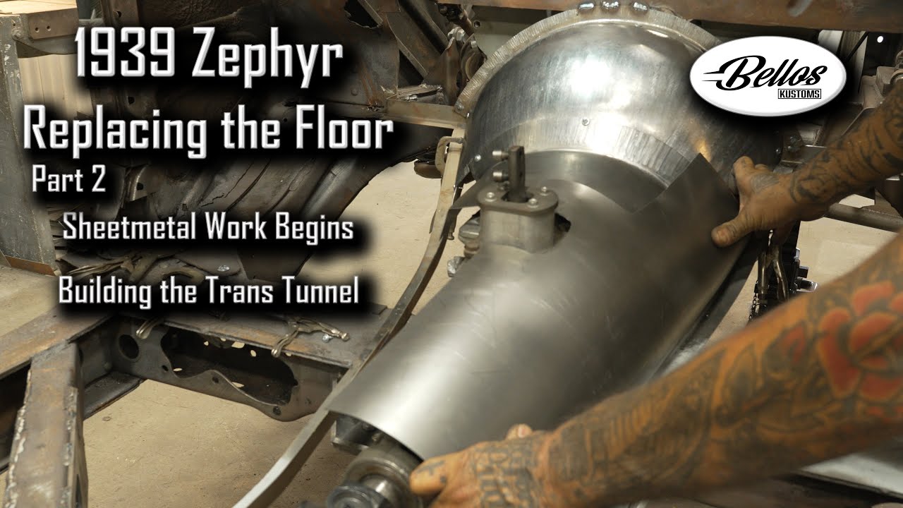 1939 Lincoln Zephyr - Replacing the Floor Part 2