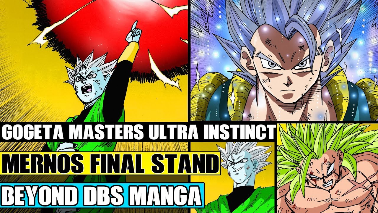 Beyond Dragon Ball Super: The New Angel Merno Final Stand! Gogeta Masters Ultra Instinct!