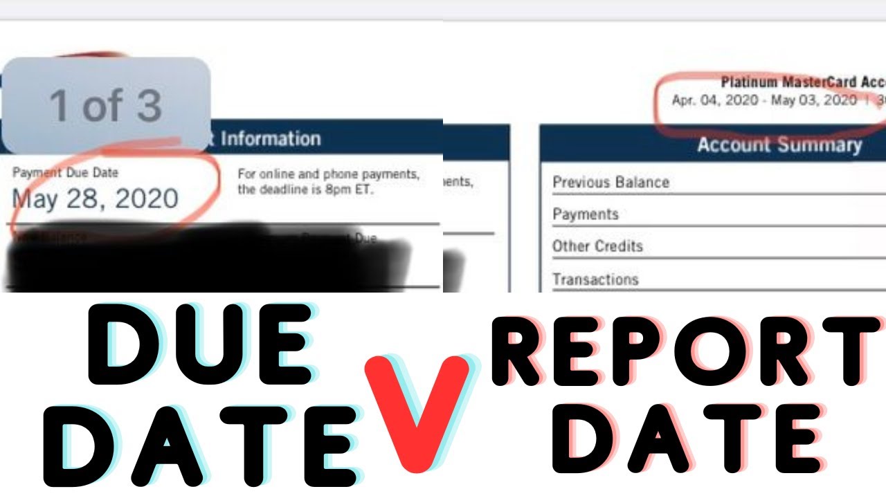 Due Date vs Report Date