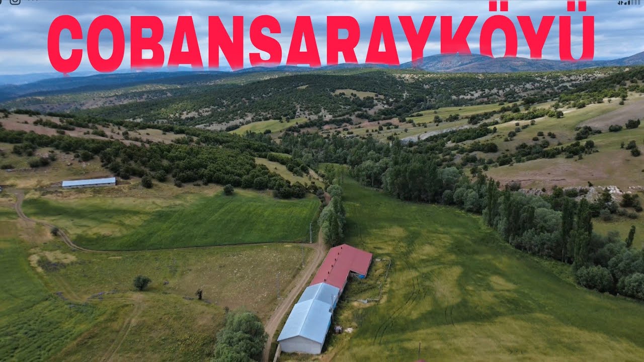 Sivas yıldızeli çobansaray köyü drone 2025