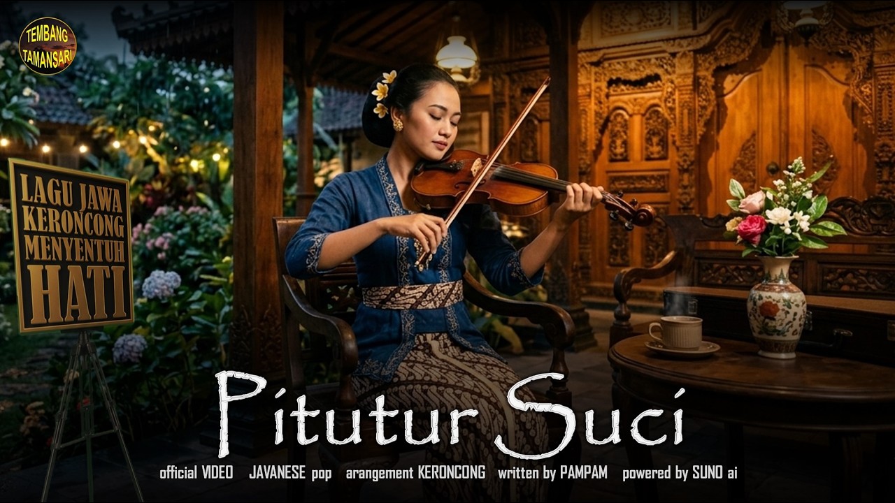 Tersyahdu | PITUTUR SUCI Tembang Tamansari | Lagu Jawa Keroncong Menyentuh Hati