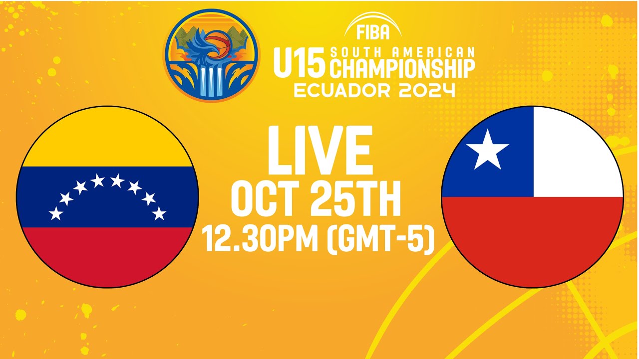Venezuela v Chile | Full Basketball Game | South American U15 Championship 2024