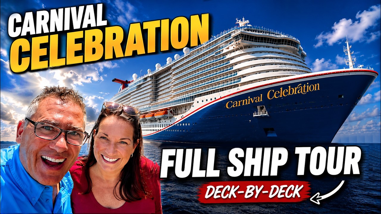Экскурсия по кораблю Carnival Celebration 🚢 Полная прогулка по самому большому кораблю Carnival.