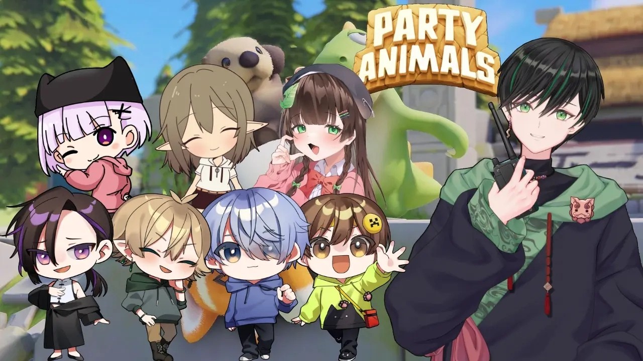 【PARTY ANIMALS】まったく分からないけど勝つために誰よりも腕振り回します!!　#vtuber