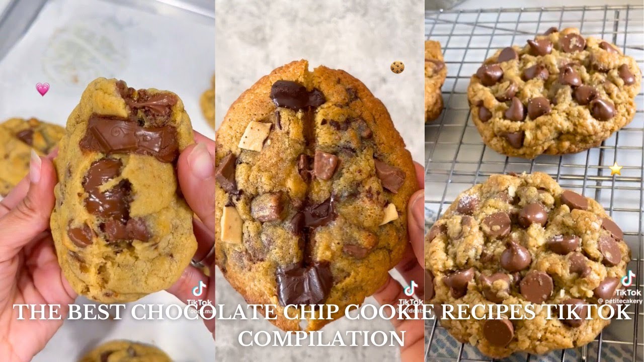 The BEST Chocolate Chip Cookie Recipes 🍪💗 | Aesthetic Baking TikTok Compilations