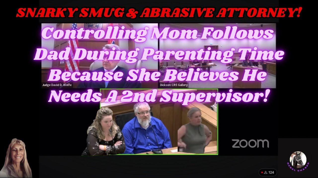Controlling Mom Follows Dad During Parenting Time Because She Believes He Needs A 2nd Supervisor!