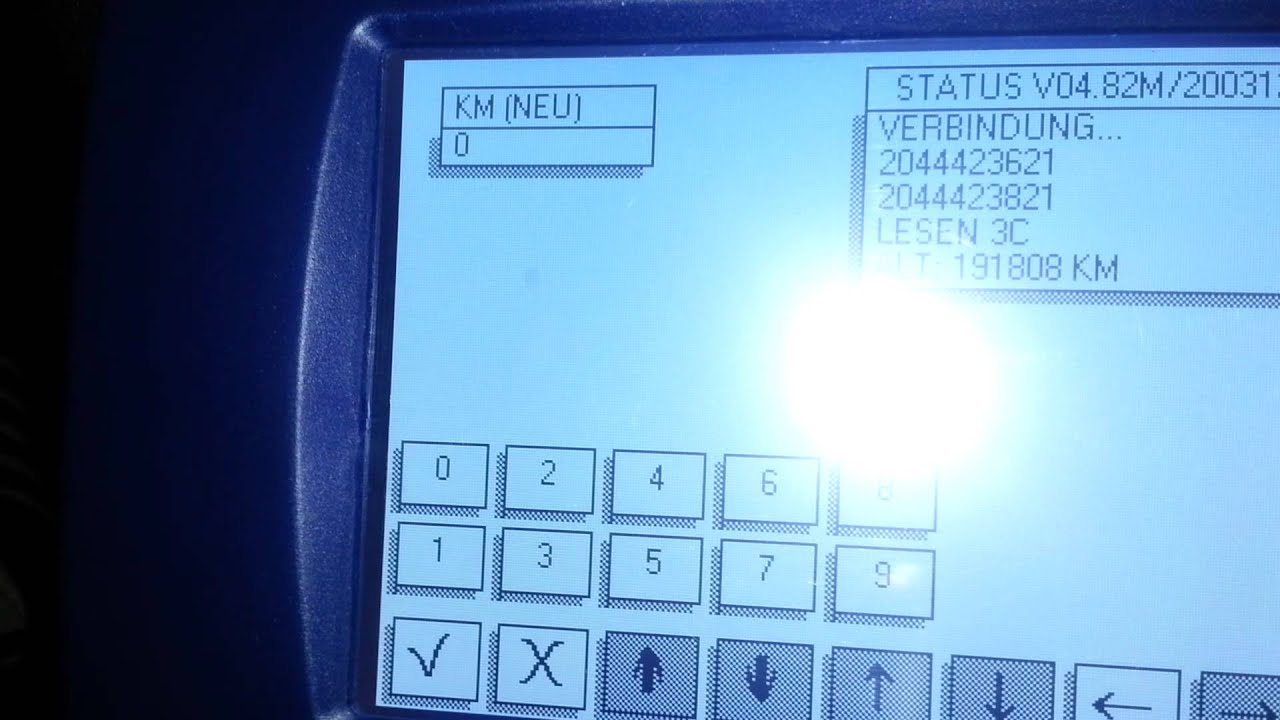 Mercedes W204 2009 OBD Odometer Mileage
