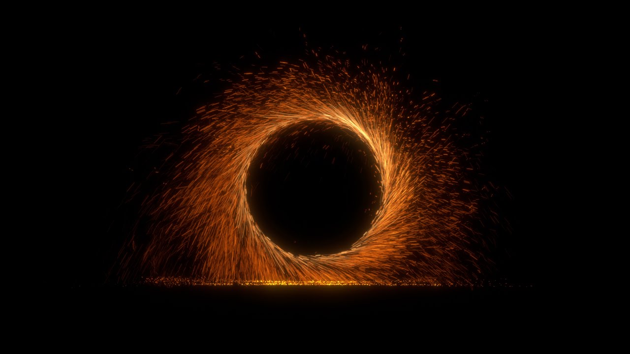 doctor strange portal 4k with floor alpha channel front side views