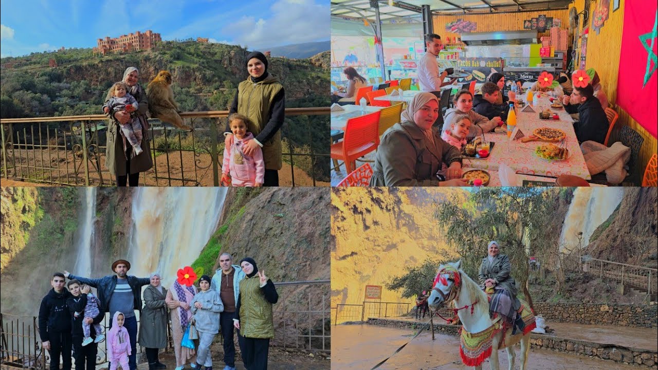 شوفو ردة الفعل دراضية ملي ركبات فوق الخيل😲 أمام شلالات أوزود 😍