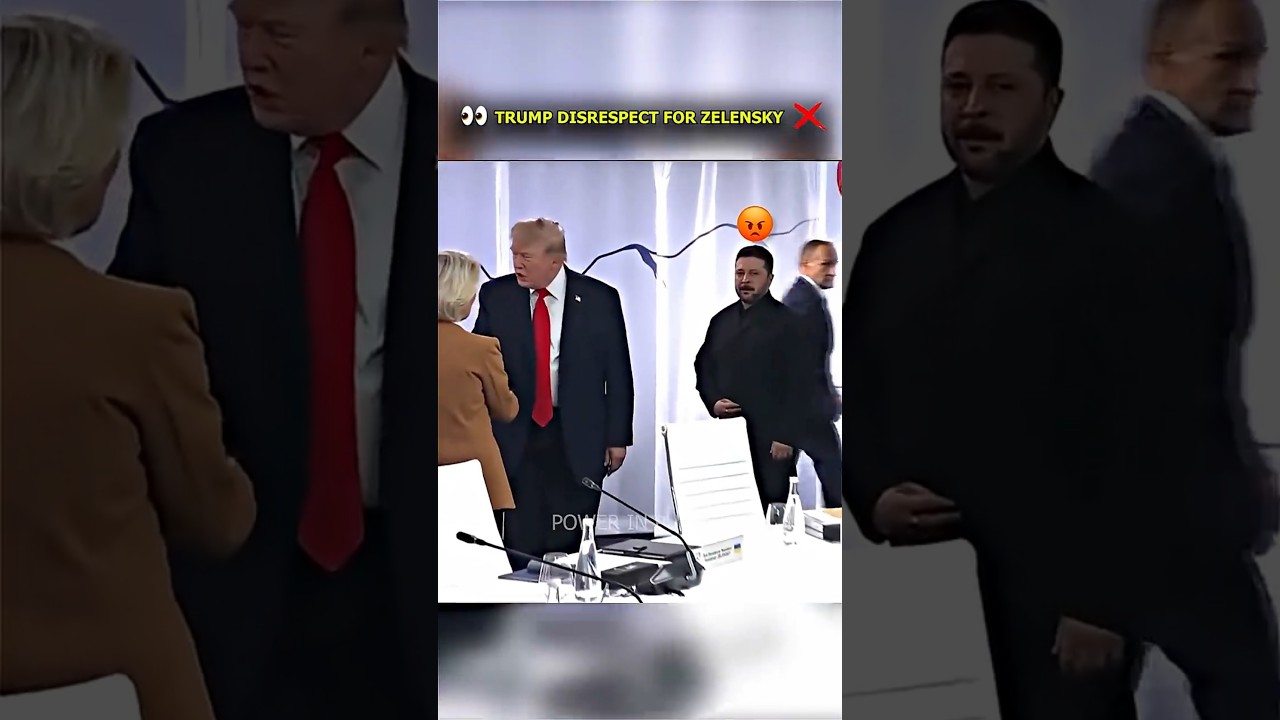 Trump snubs Zelenskyy 👀😲