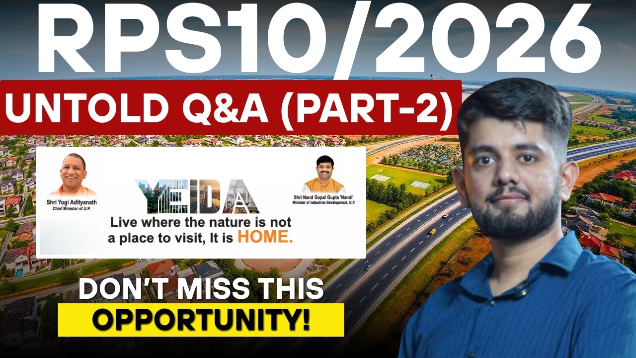 Q&A (Part-2) | YEIDA New Plot Scheme RPS10/2026