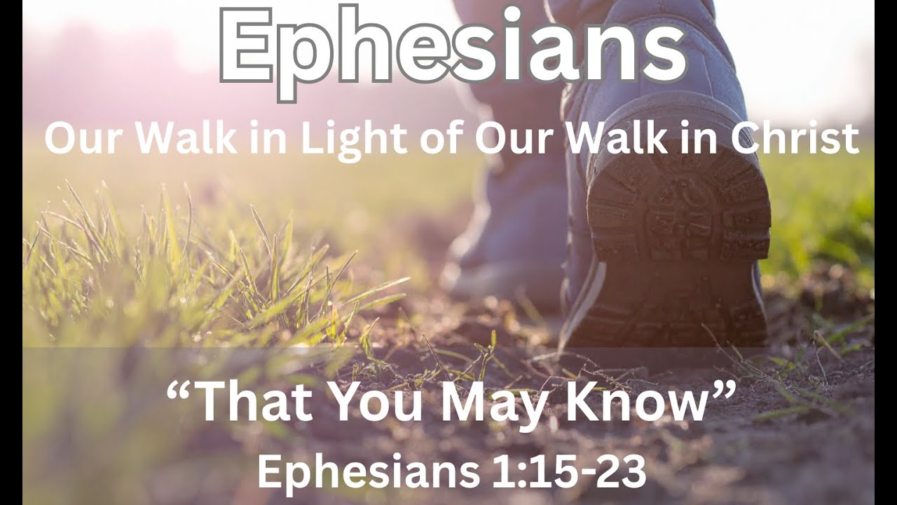That You May Know (Sermon Only)