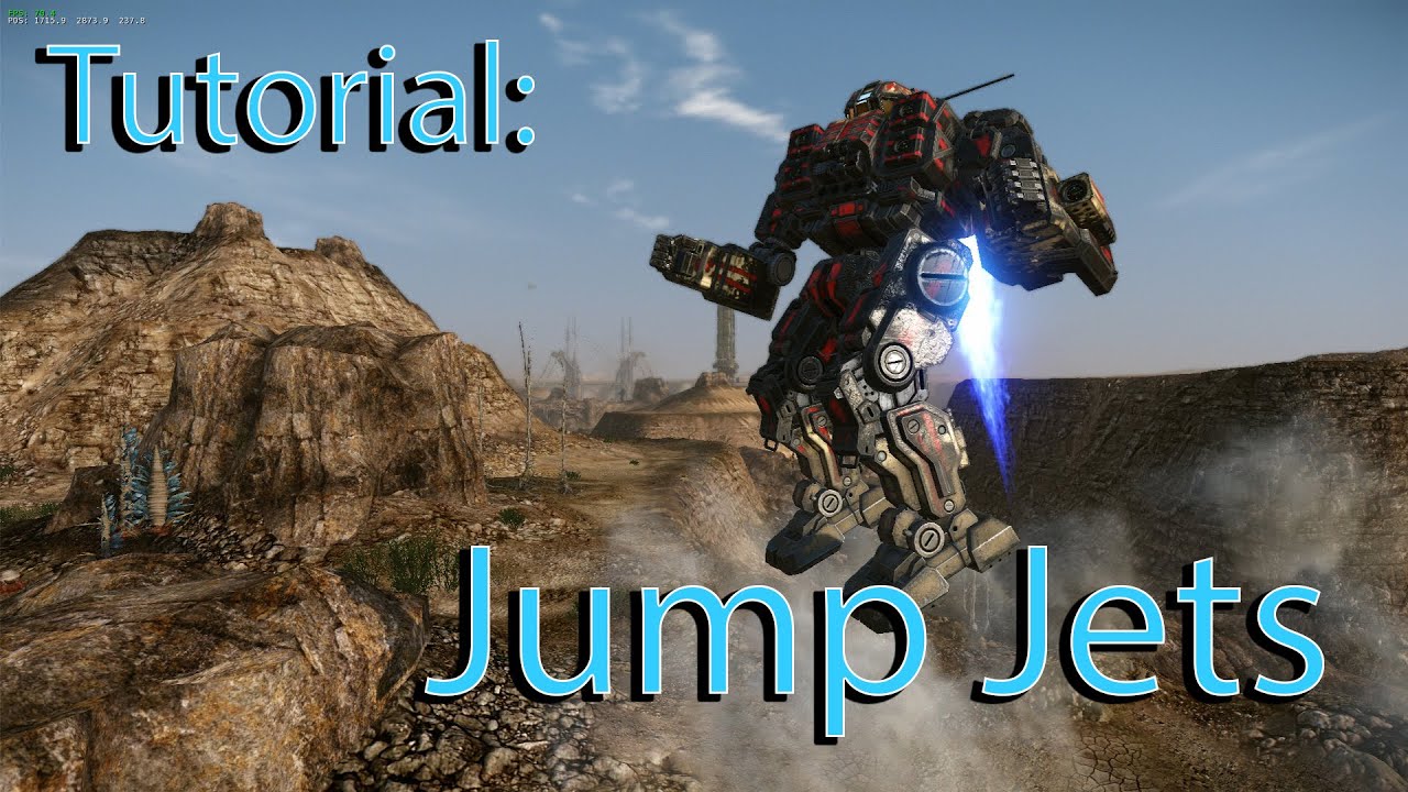 MWO Tutorial - Jump Jet Basics & Fall Damage
