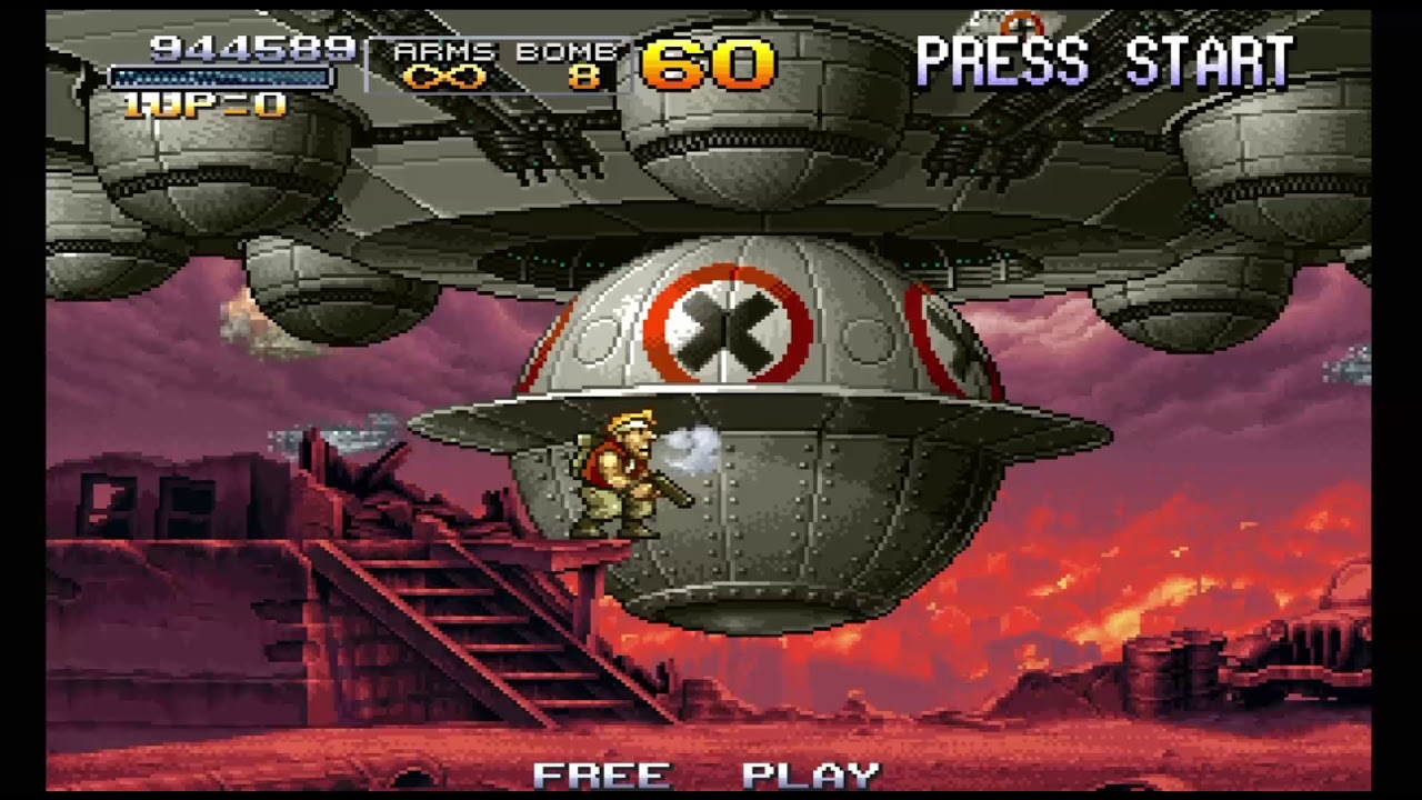 Metal Slug Anthology (PS4) Metal Slug X - Boss #6 Dai Manji and Rugname