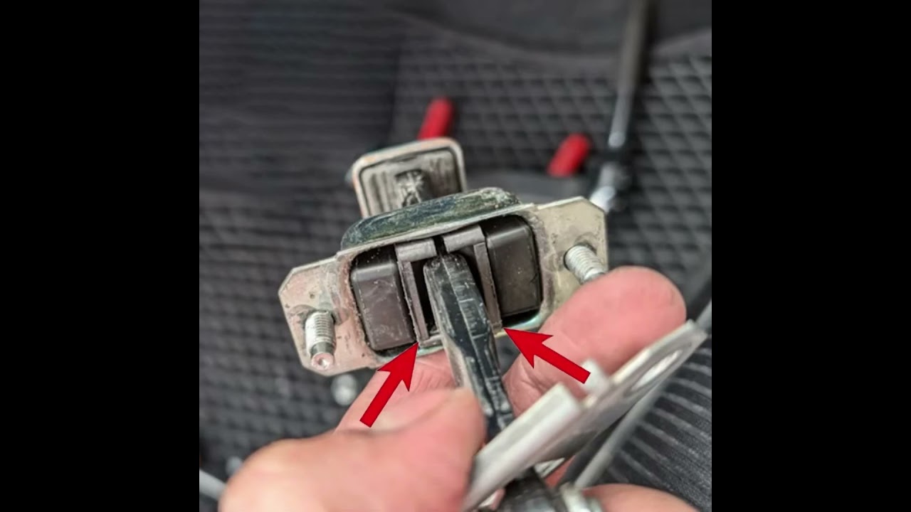 4Pcs Door Check Strap Stopper Damping Repair Kit For Subaru Legacy Liberty Outback Forester Impreza