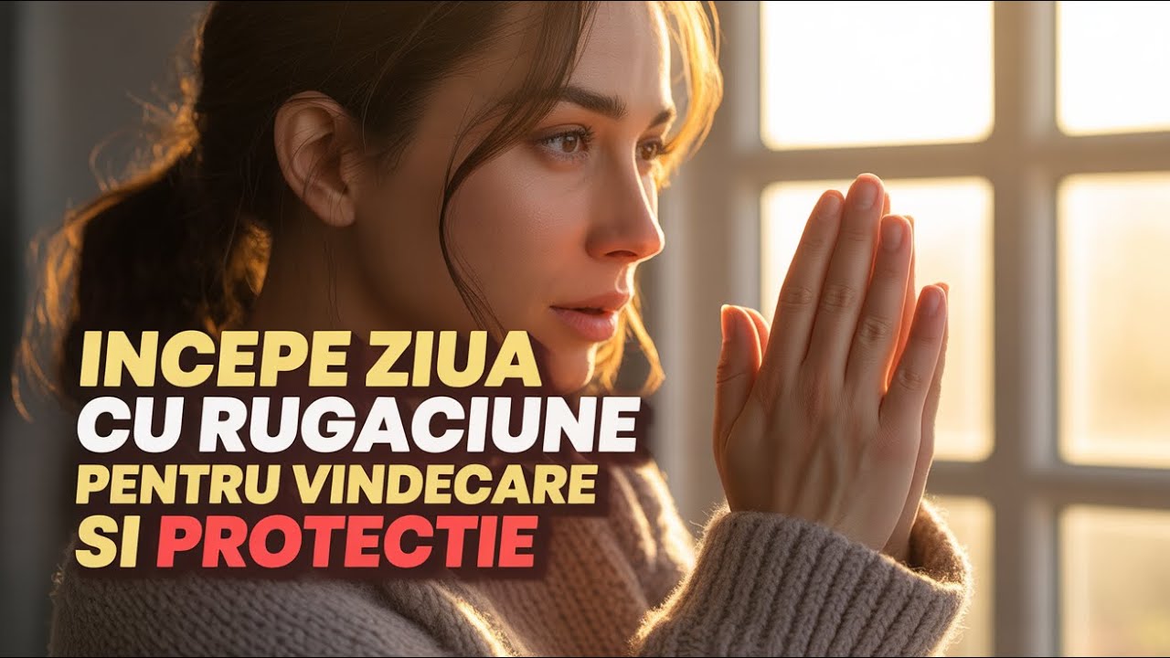 Ruga de Dimineața | RUGĂCIUNE PUTERNICĂ pentru VINDECARE și PROTECȚIE