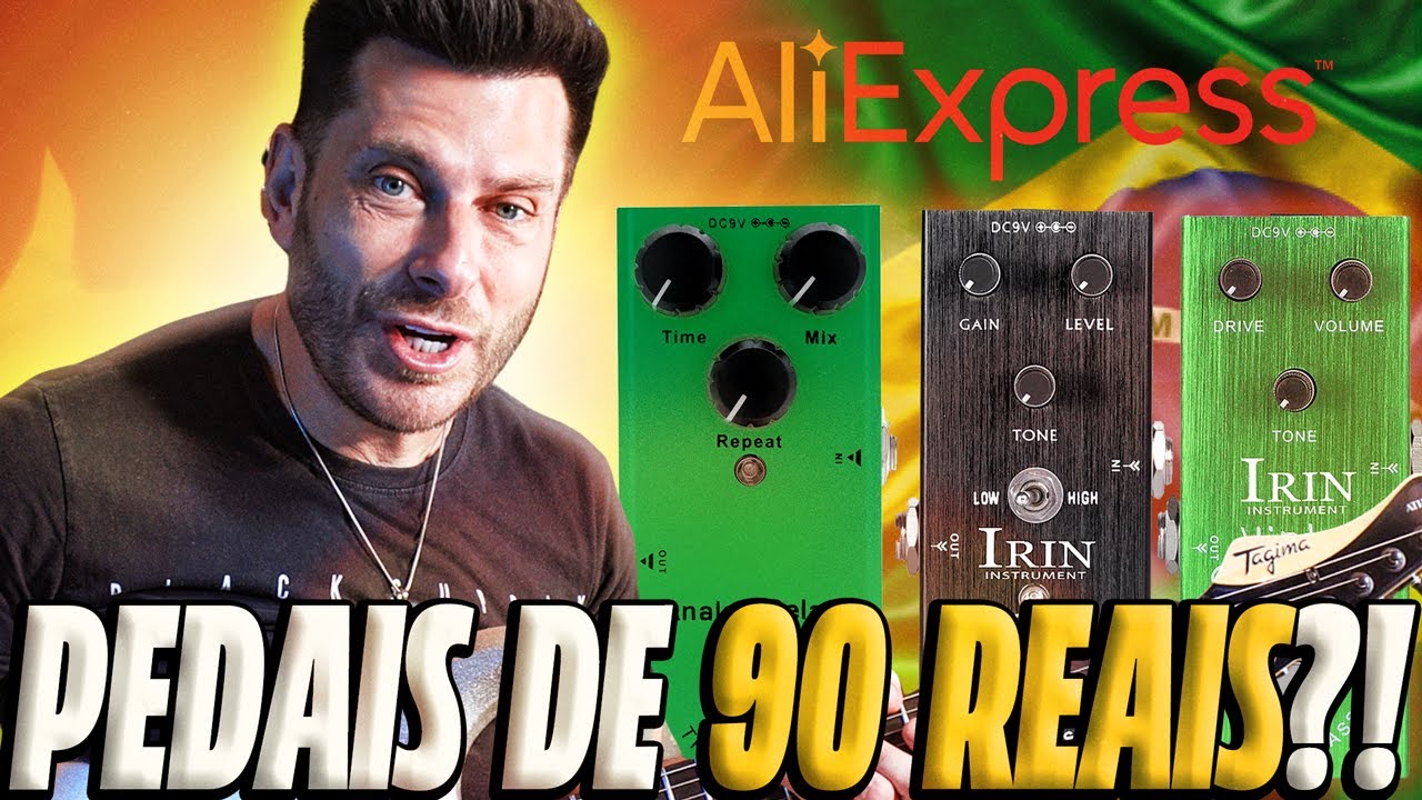 Comprei os pedais MAIS BARATOS do ALIEXPRESS e montei um SET INCR&Iacute;VEL! 😱