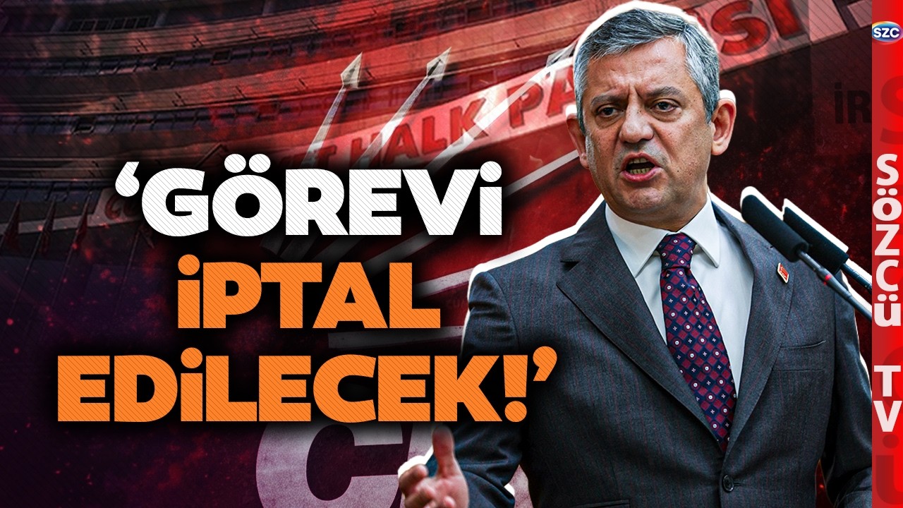 CHP'de Bir Kriz Daha! '&Ouml;ZG&Uuml;R &Ouml;ZEL'İN G&Ouml;REVİ İPTAL EDİLECEK!' Kılı&ccedil;daroğlu'nun S&ouml;zc&uuml;s&uuml; A&ccedil;ıkladı