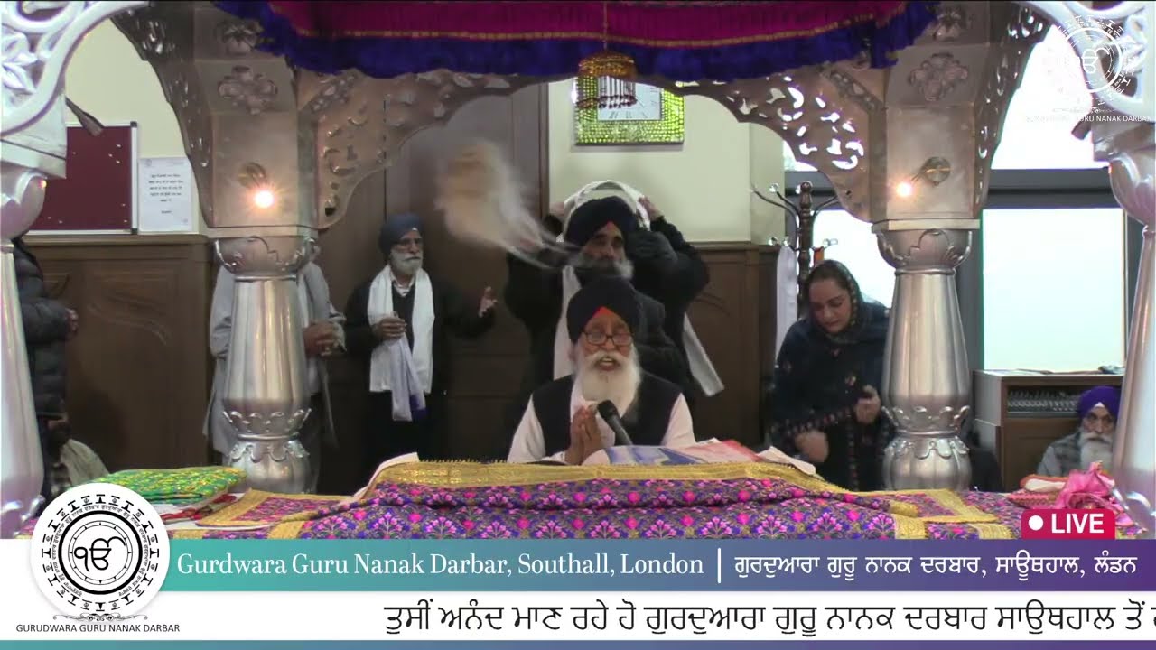 LIVE Gurdwara Guru Nanak Darbar Southall (#GGNDSouthall)Shabad Gurbani Kirtan Today #ShabadGurbaniUK