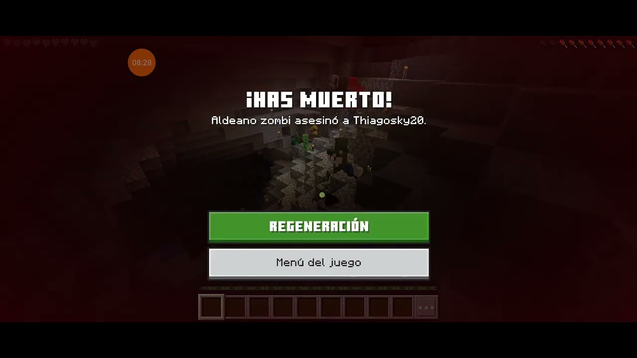 Cap 3 parte 1 -mori por un mob muy débil 😥- 
