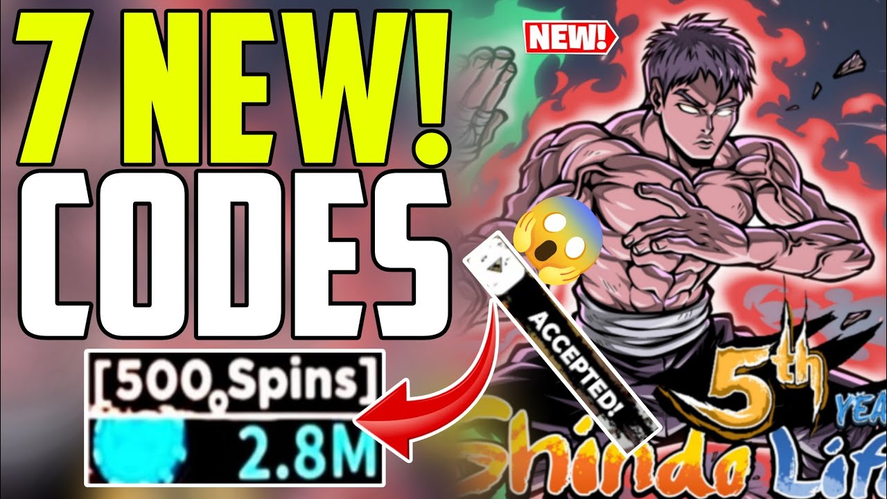 Новые и активные коды Shindo Life 2026 | Коды Shindo Life | Все рабочие + бесплатные вращения!