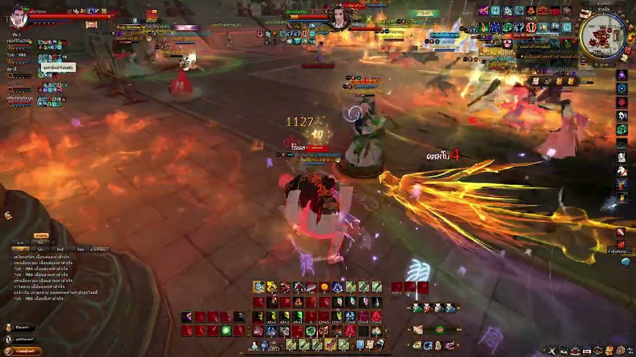 Age Of Wushu 4K (9YIN.XUANWU.S4) วอบ้านเหิมเกริม Vs กิลภาระ ไม่ไหวกับเหิม