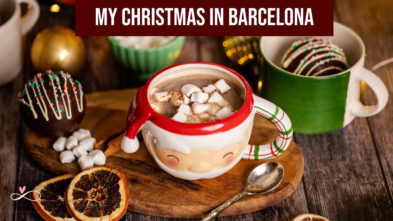 Barcelona Christmas Market + Hot Chocolate Bombs + Decorating My Christmas Tree || Infinity Platter